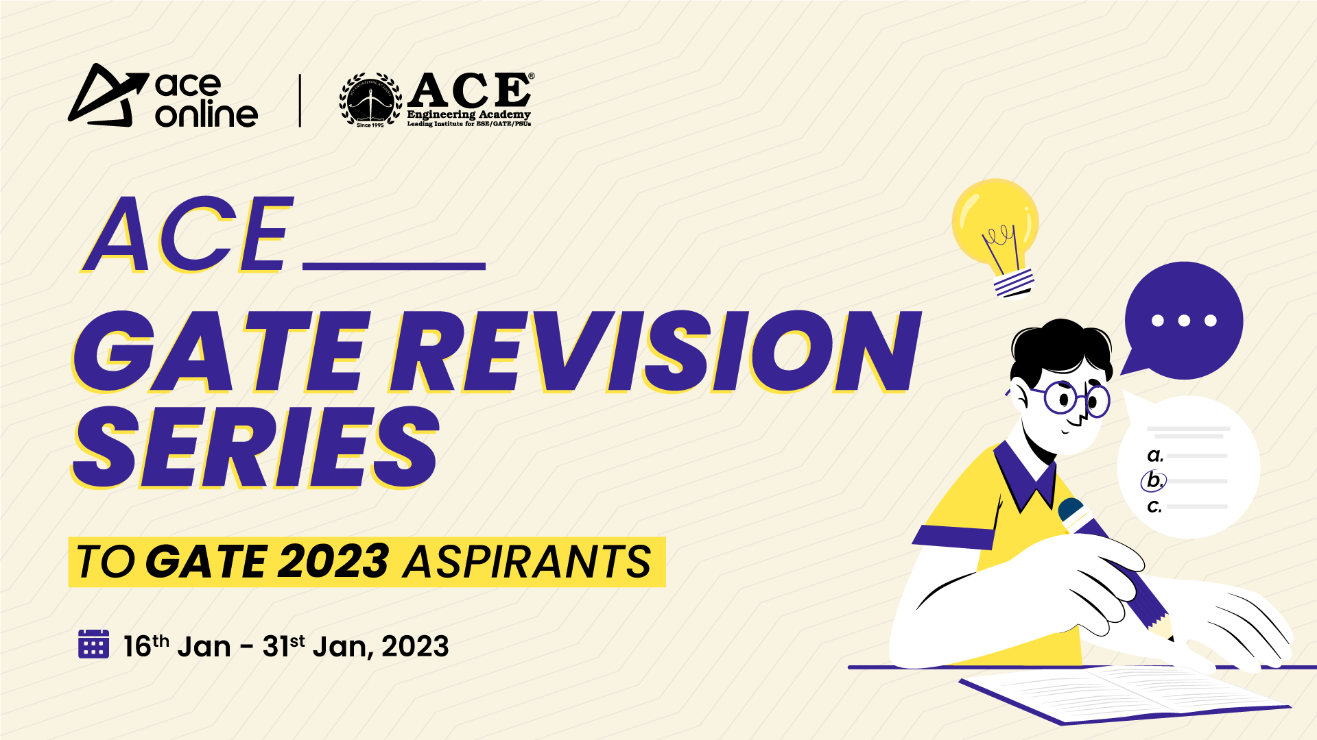 ACE GATE 2023 Revision Series
